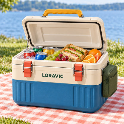 Loravic Hard-Sided Picnic Cooler - secondary product or use view