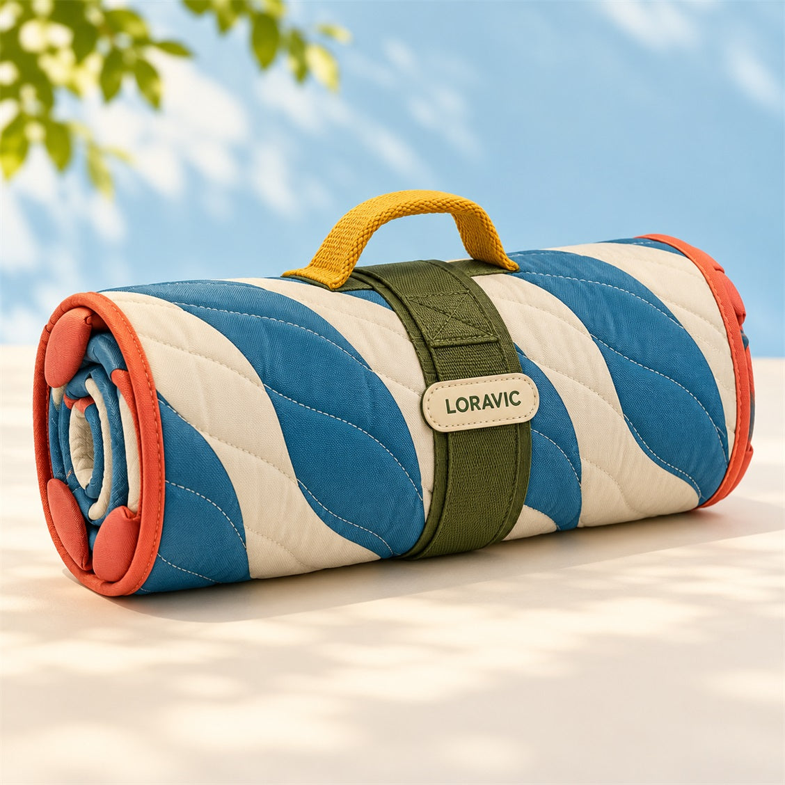 Loravic Foldable Quilted Picnic Mat - main product view
