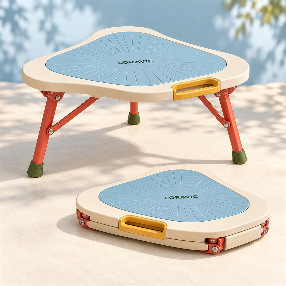 Loravic Low Folding Picnic Table - main product view